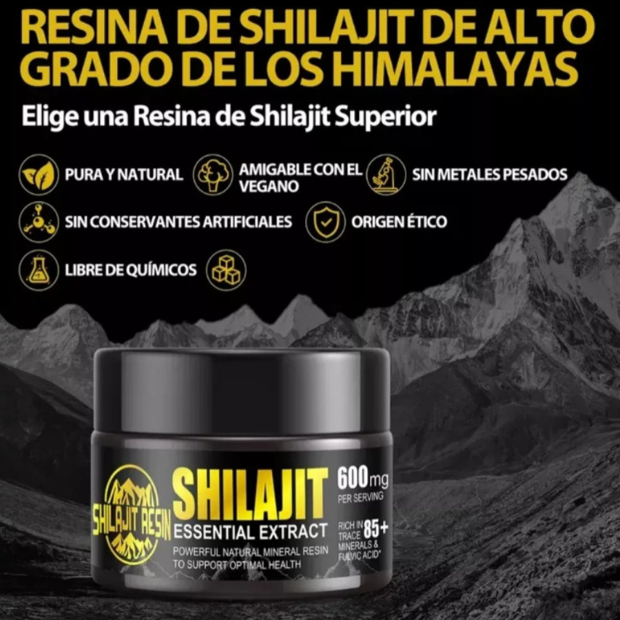 Shilajit Resina 50g Suplemento + Envió Gratis